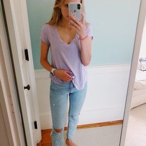 AEO: soft lavender t-shirt